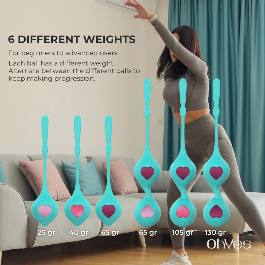 Kėgelio kamuoliukai OhYes