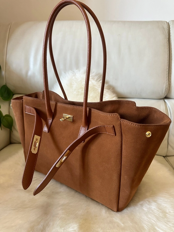 Rankų darbo odinė itališka rankinė