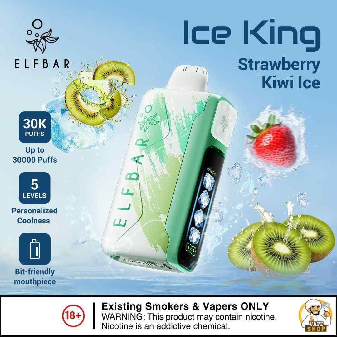 ELFBAR Ice King Strawberry Kiwi Ice