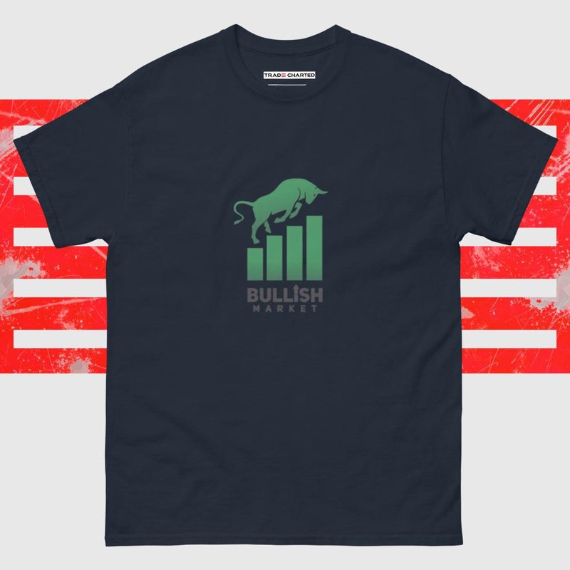 Bullish Market Cotton t-shirt | Unisex