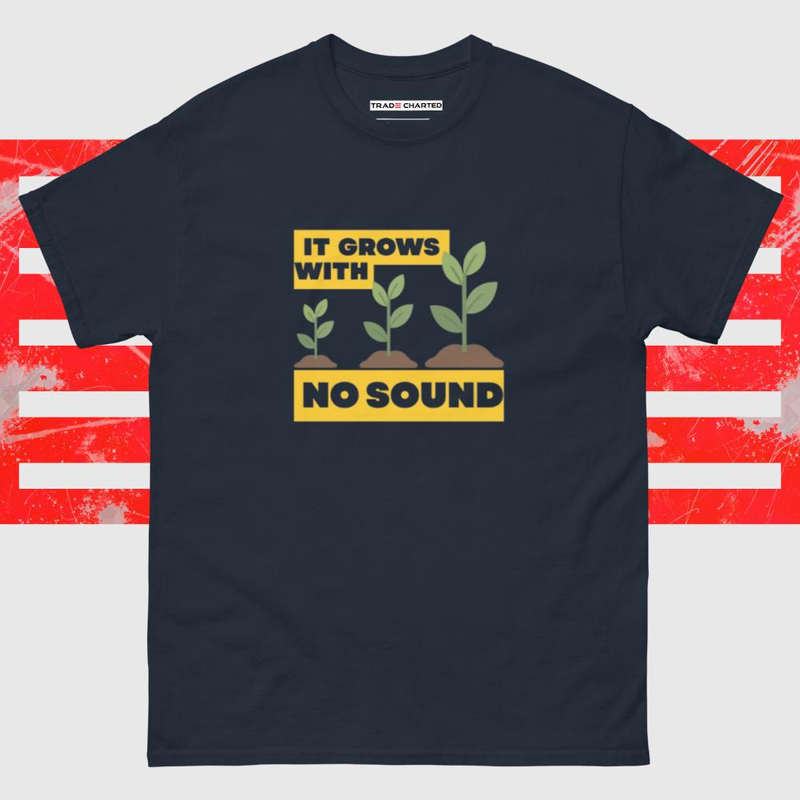 Grows with No Sound Cotton t-shirt | Unisex