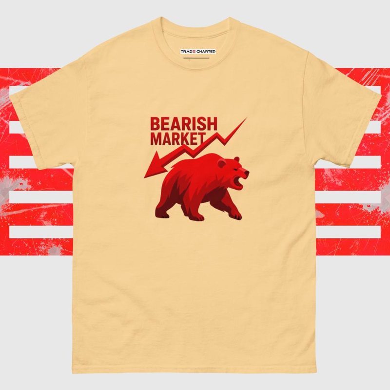 Bearish Market Cotton t-shirt | Unisex