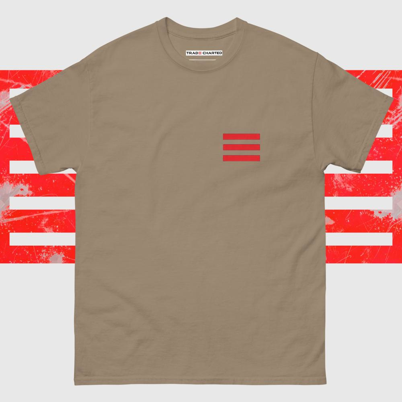 Red Lines Premium Cotton t-shirt | Unisex