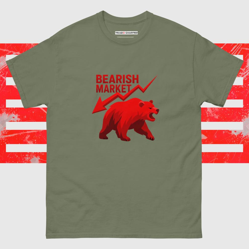 Bearish Market Cotton t-shirt | Unisex