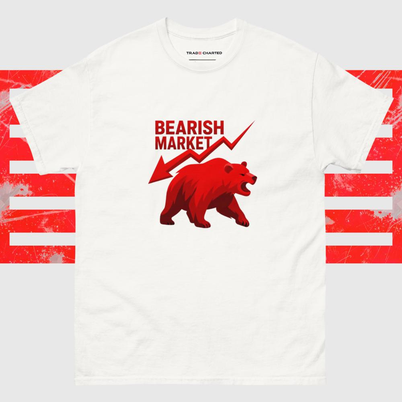 Bearish Market Cotton t-shirt | Unisex
