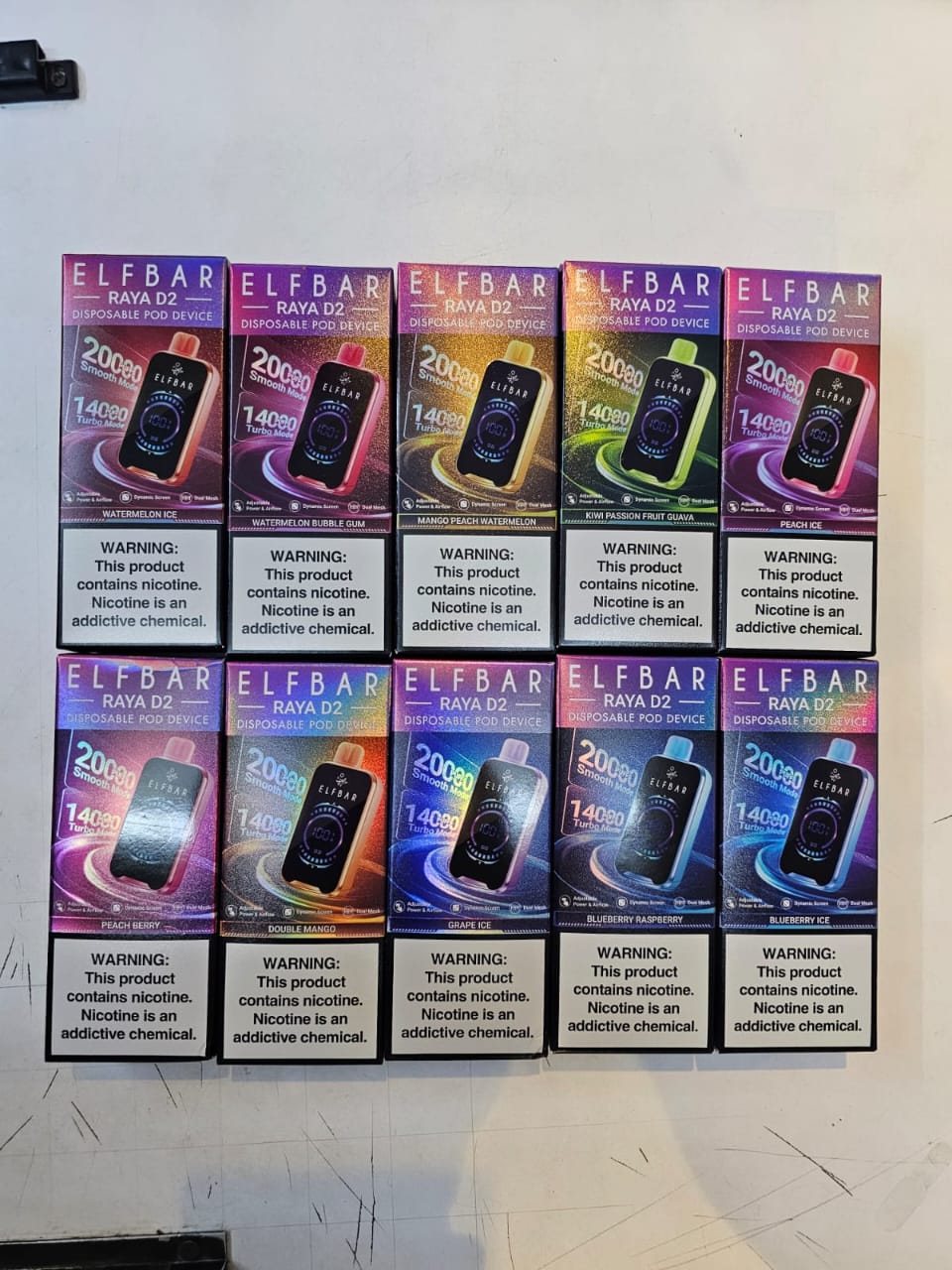 ELFBAR RAYA D2 Disposable Vape