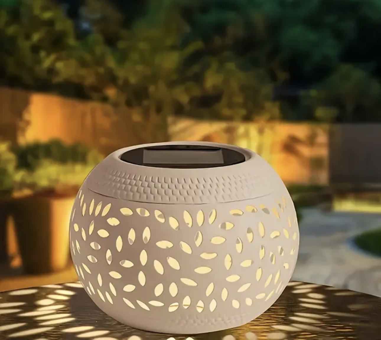 Dekoratif Solar Bahçe Lambası