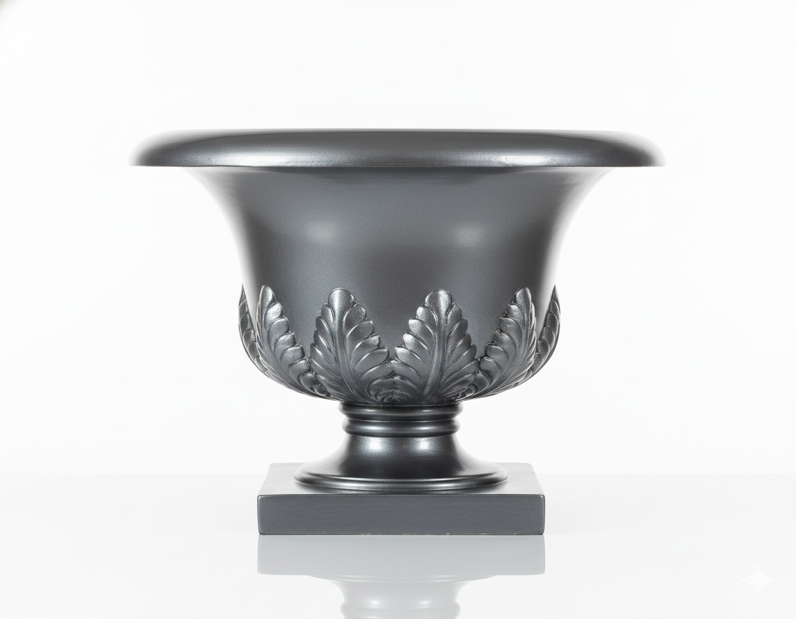 Dekoratif Siyah Saksı