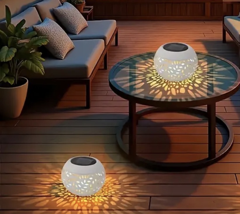 Dekoratif Solar Bahçe Lambası