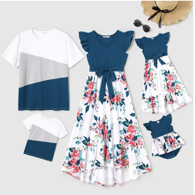 Family Matching Outfits Set