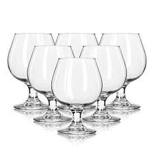 Brandy snifter, cognac Glasses, Set of 6, 5oz/170 ml Capacity