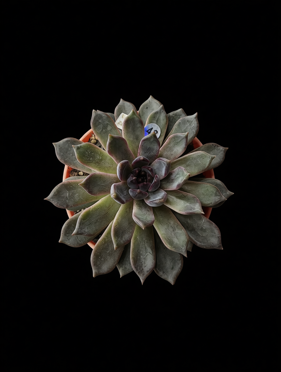 6 Inches Well Potted Echeveria Mexicensis Zaragoza.