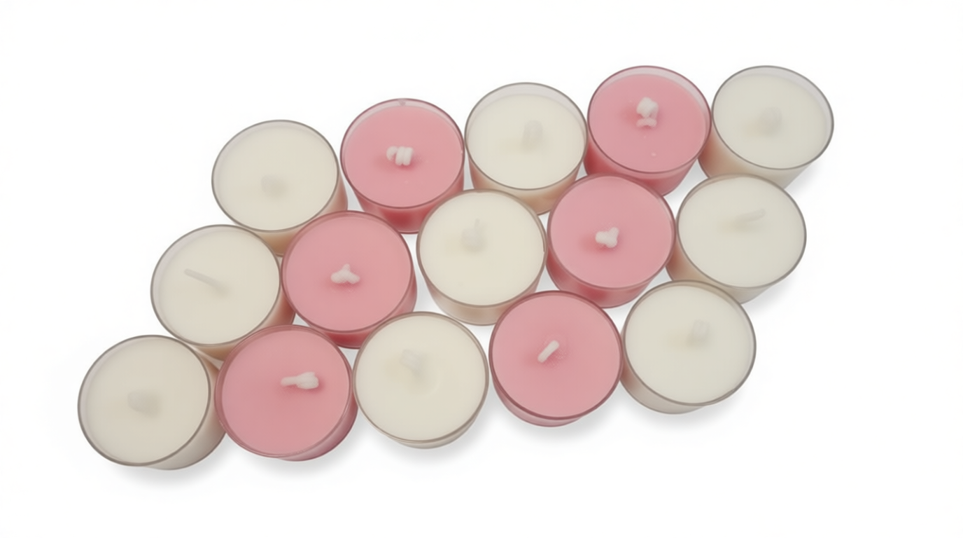 Tealight Candle Soy Wax with Arabian-inspired Fragrance, 1set