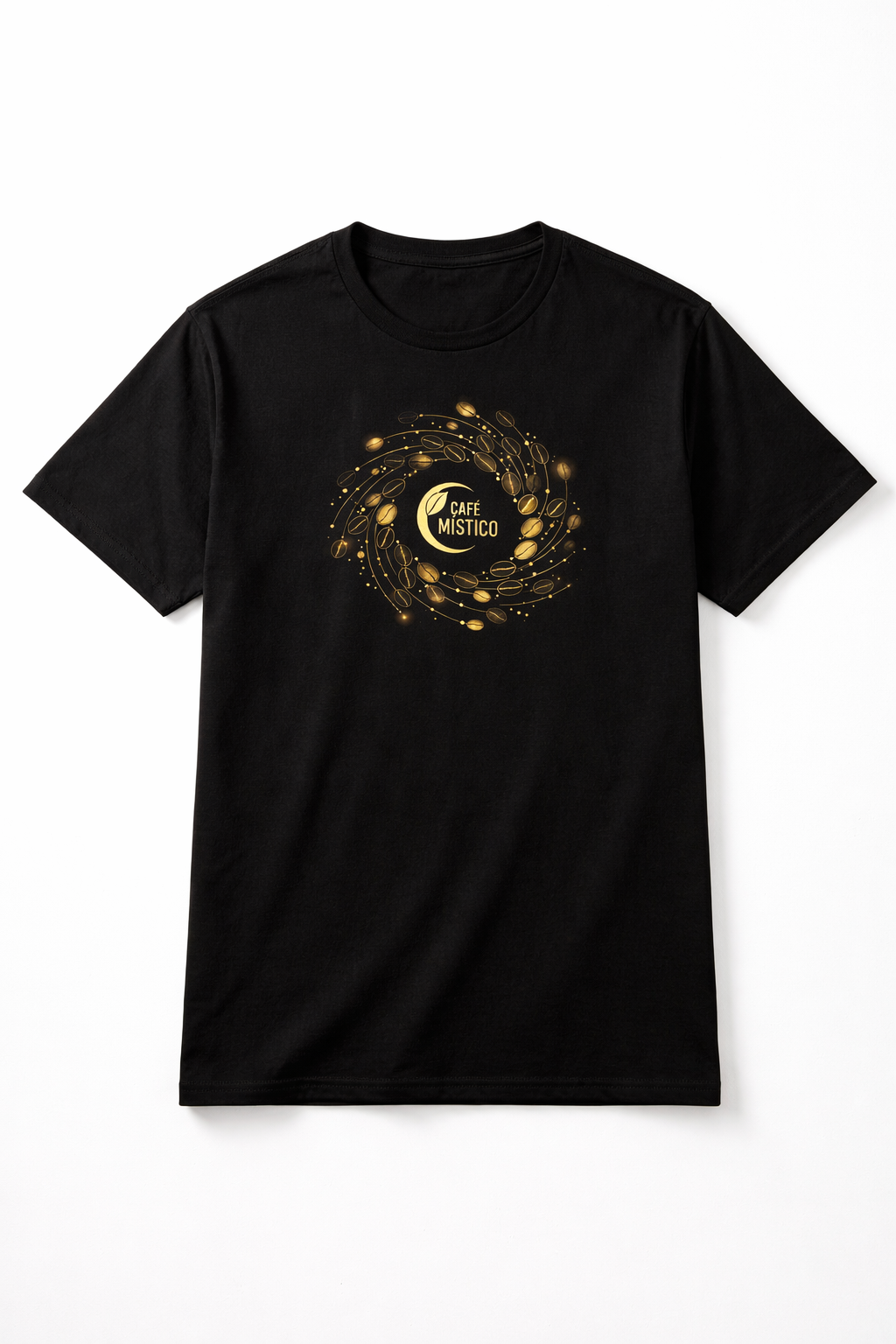 Remera Café Místico negra