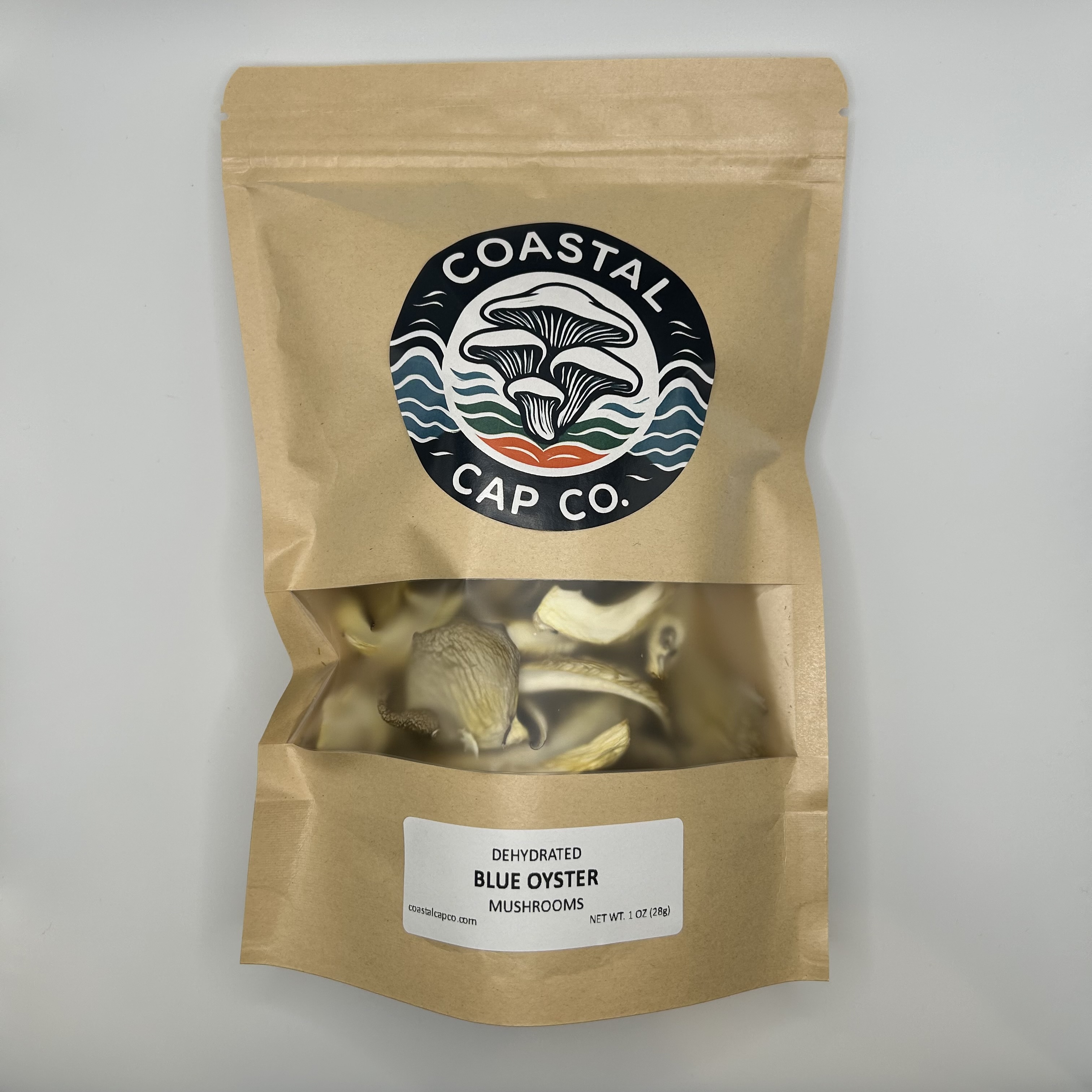 Dehydrated Blue Oyster Mushrooms