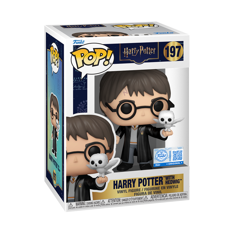 Funko Harry Potter 197 con Hedwig Exclusivo