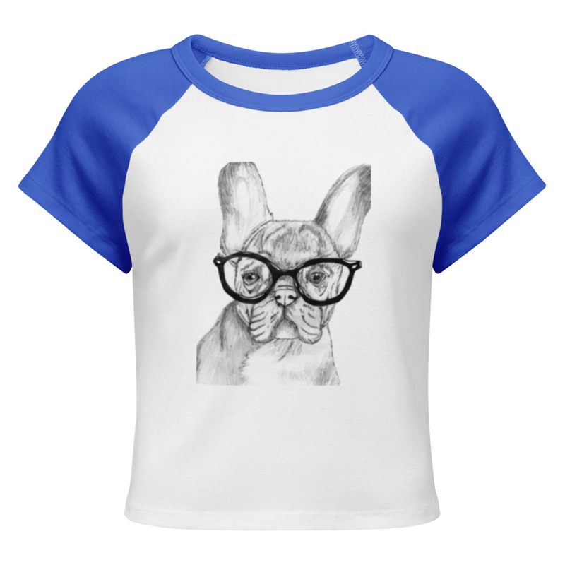 Women’s frenchie baby tee