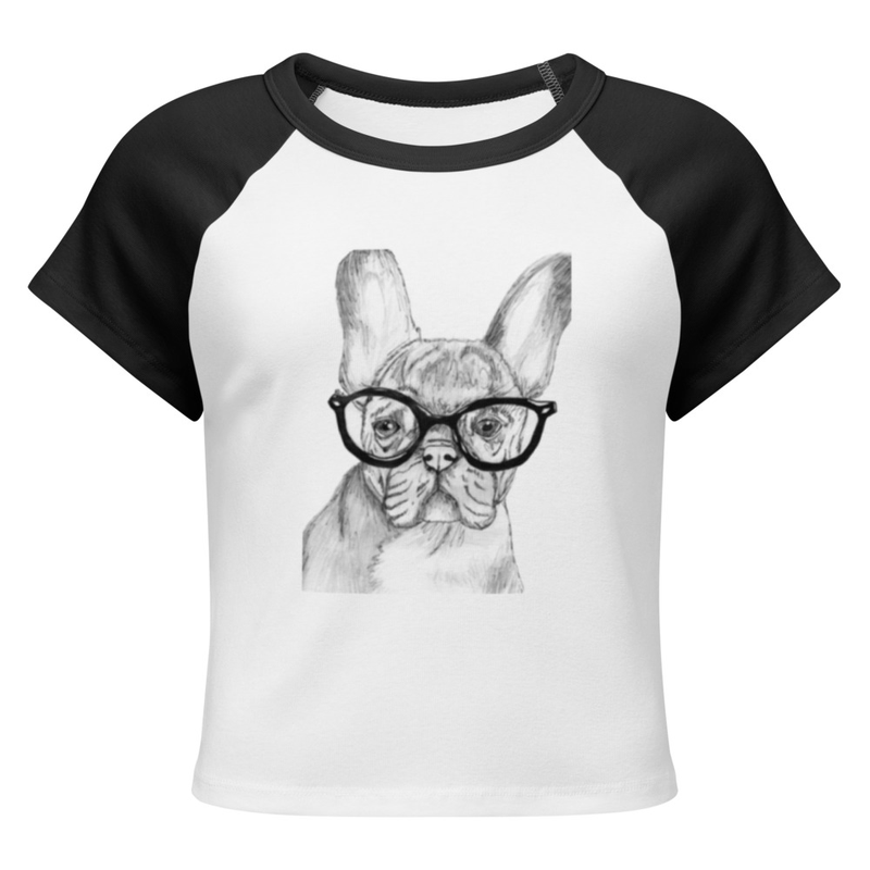 Women’s frenchie baby tee