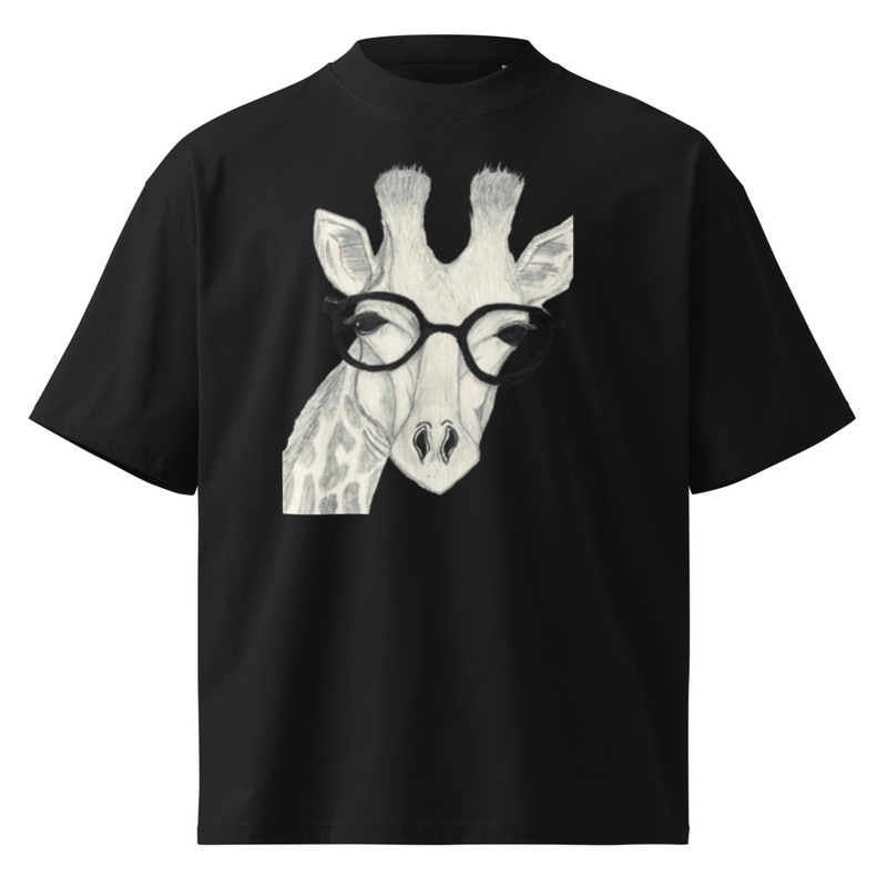 Unisex giraffe printed t-shirt
