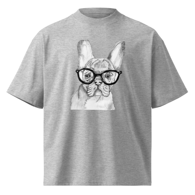 Unisex frenchie printed t-shirt