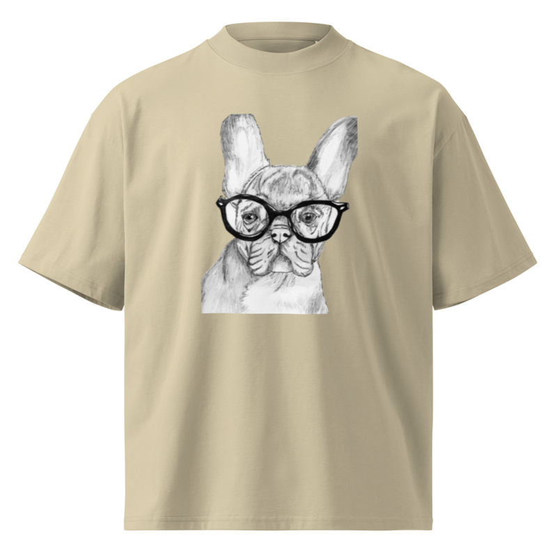 Unisex frenchie printed t-shirt