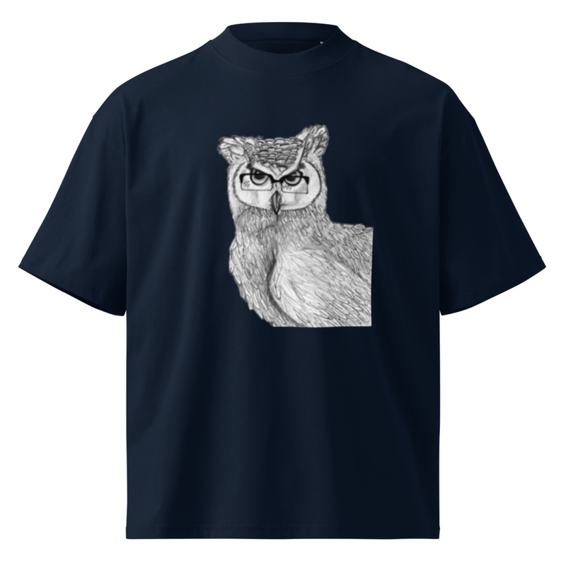Unisex owl printed t-shirt