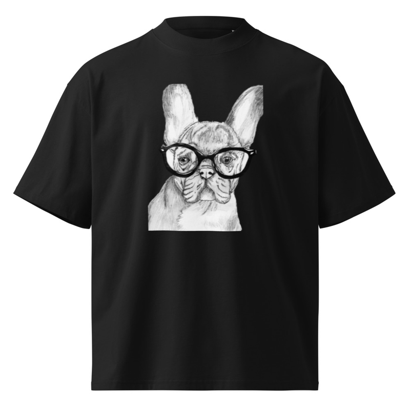 Unisex frenchie printed t-shirt