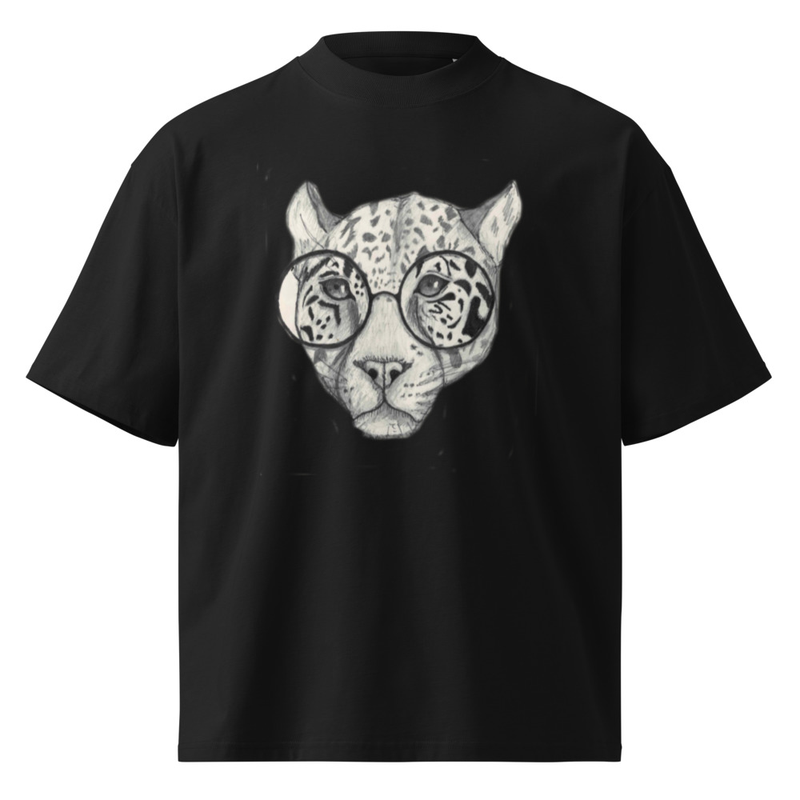 Unisex jaguar printed t-shirt