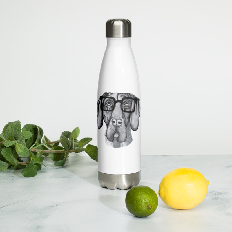 Stainless steel water bottle