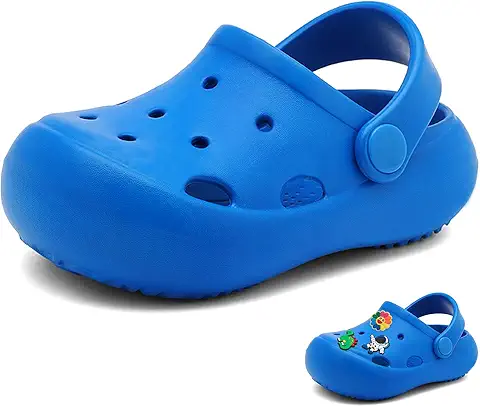 Blue Kids' Clog Shoes