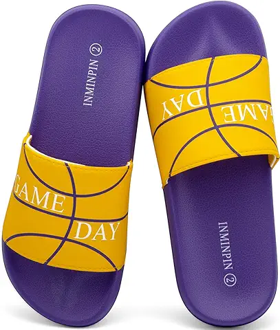 Game Day Basketball Slippers