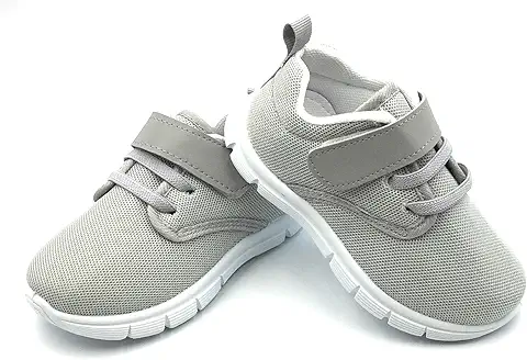 Kids Light Gray Sneakers
