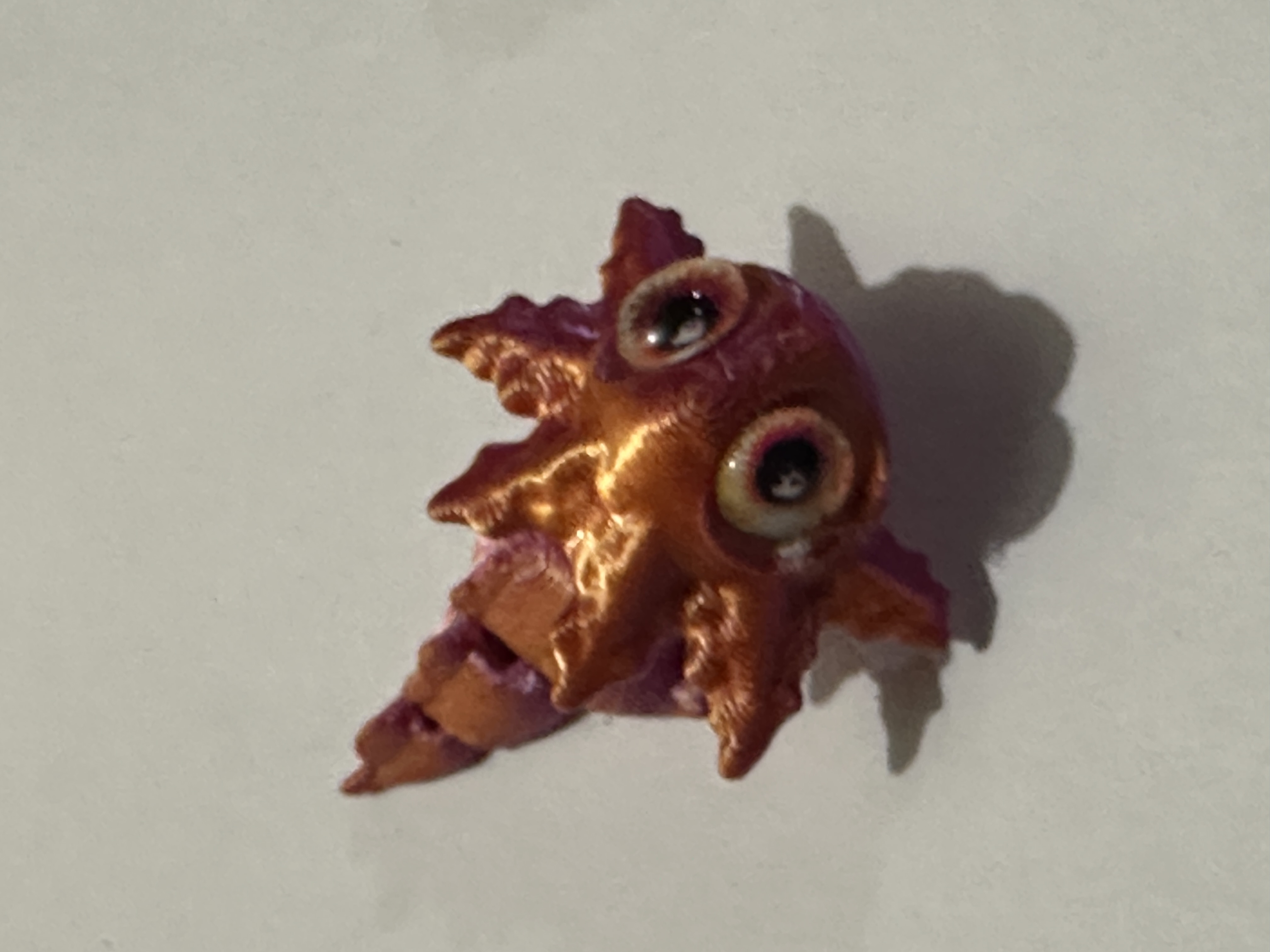 3D Printed Lizard (Orange)