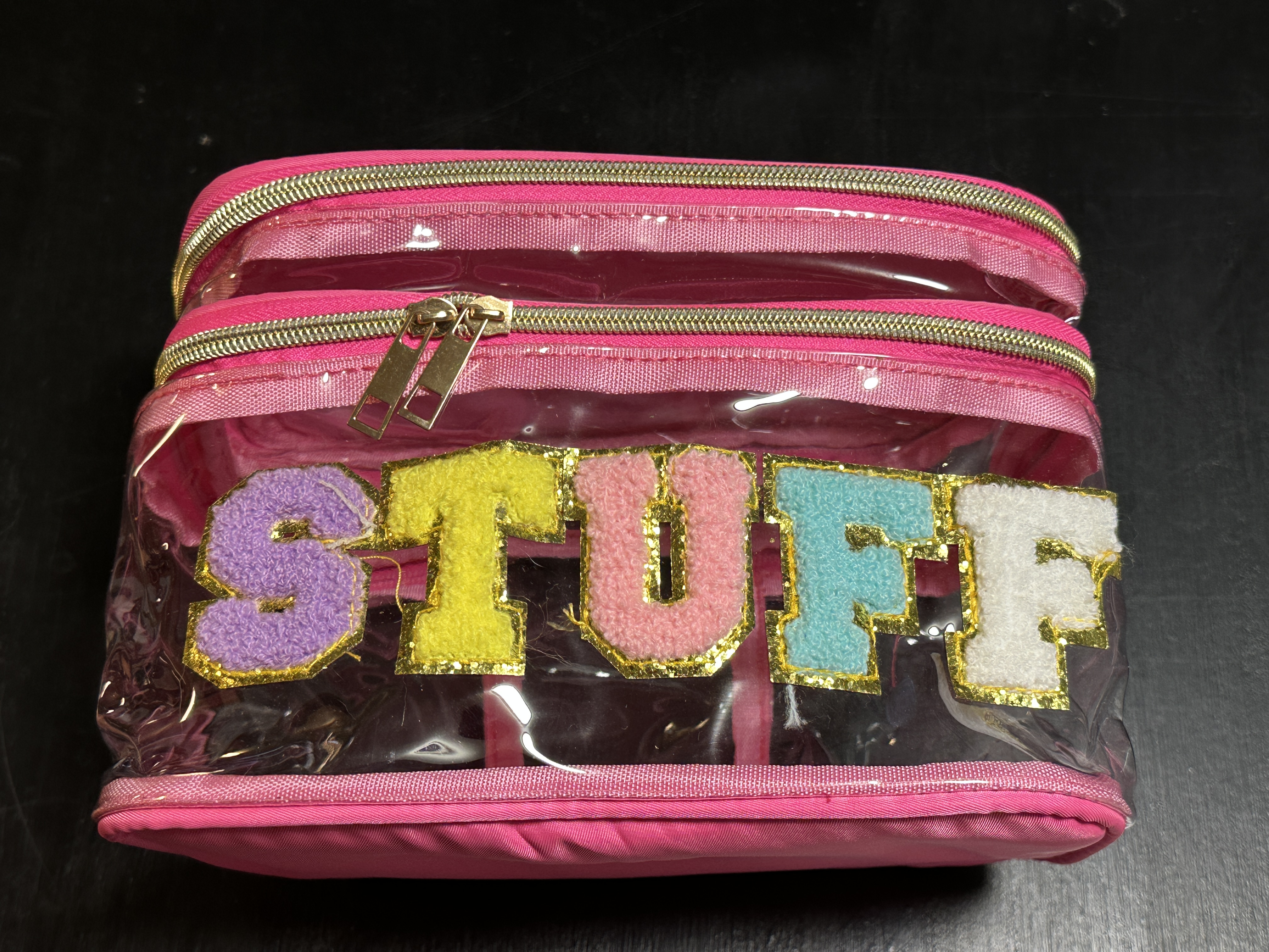STUFF Pink Organizer Bag