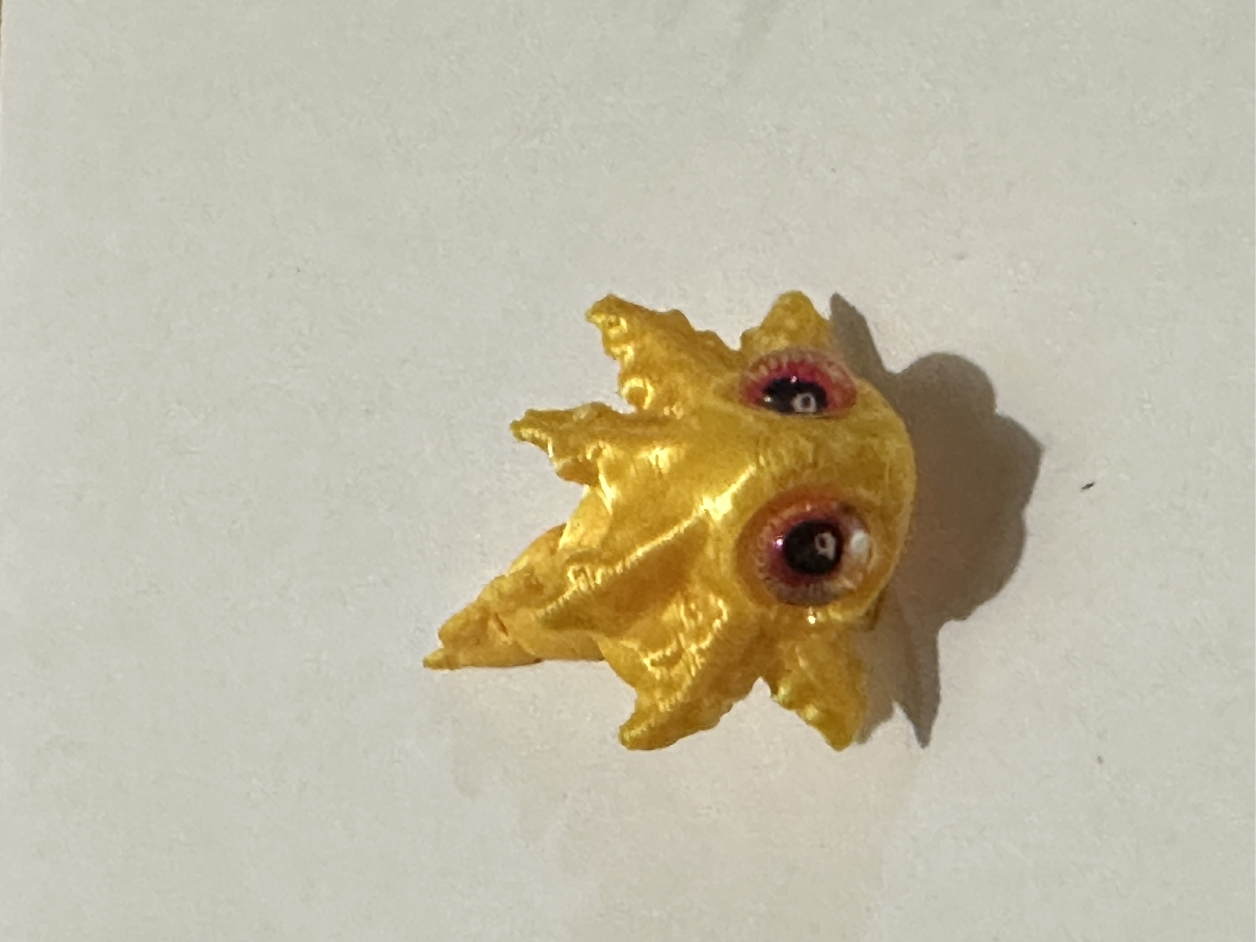 3D Printed Lizard (yellow)