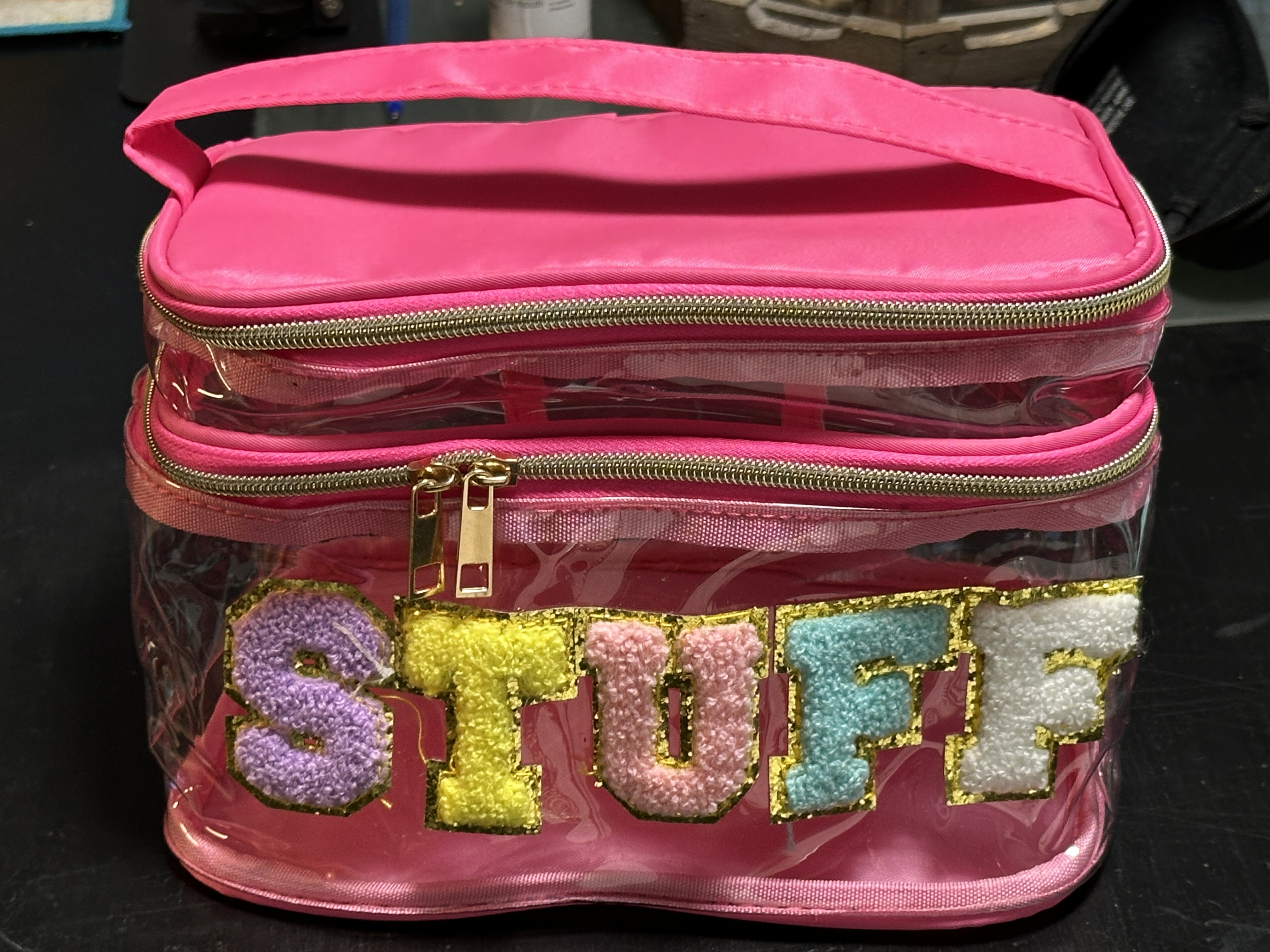STUFF Pink Organizer Bag