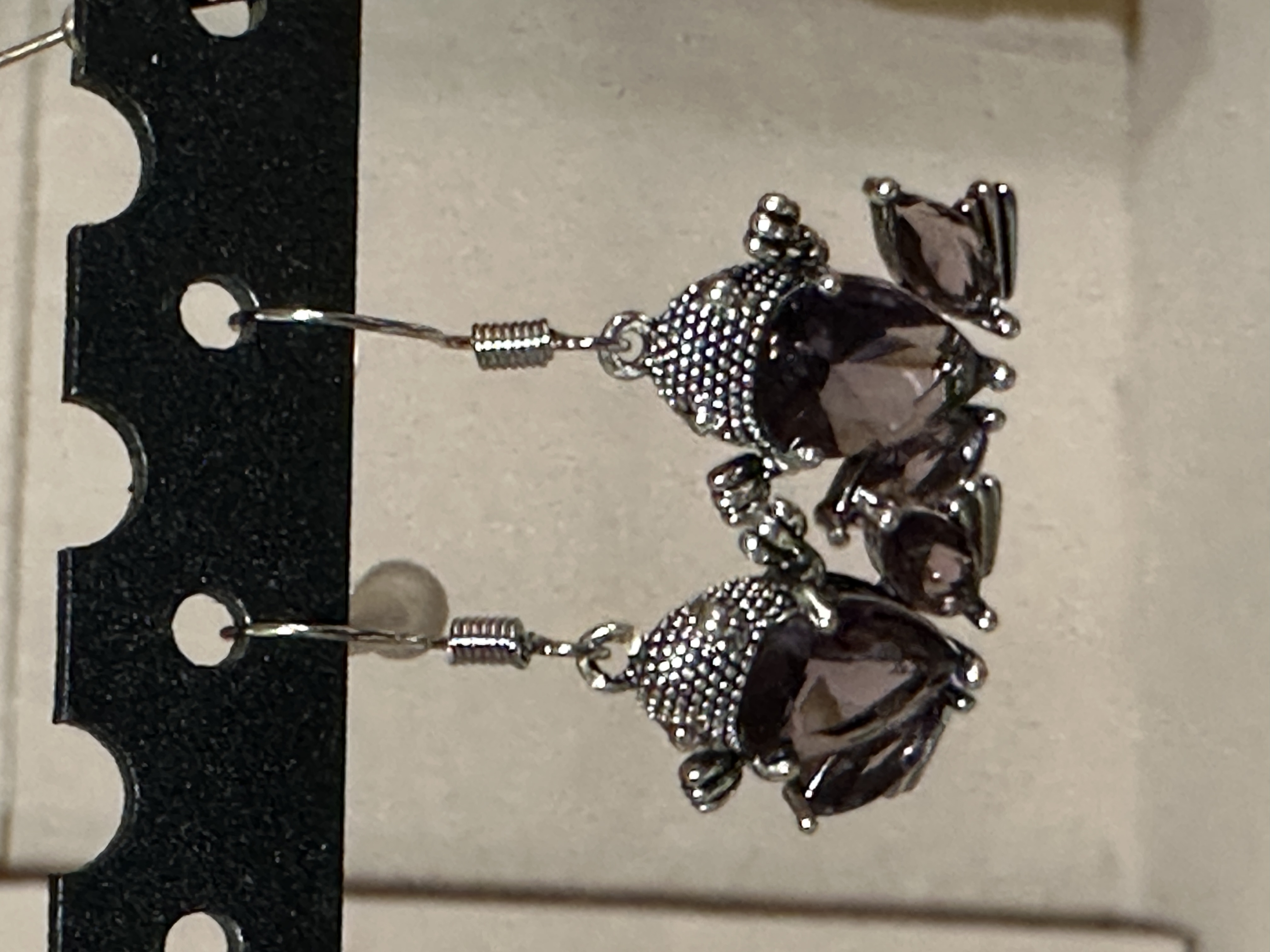 Frog Gemstone Earrings