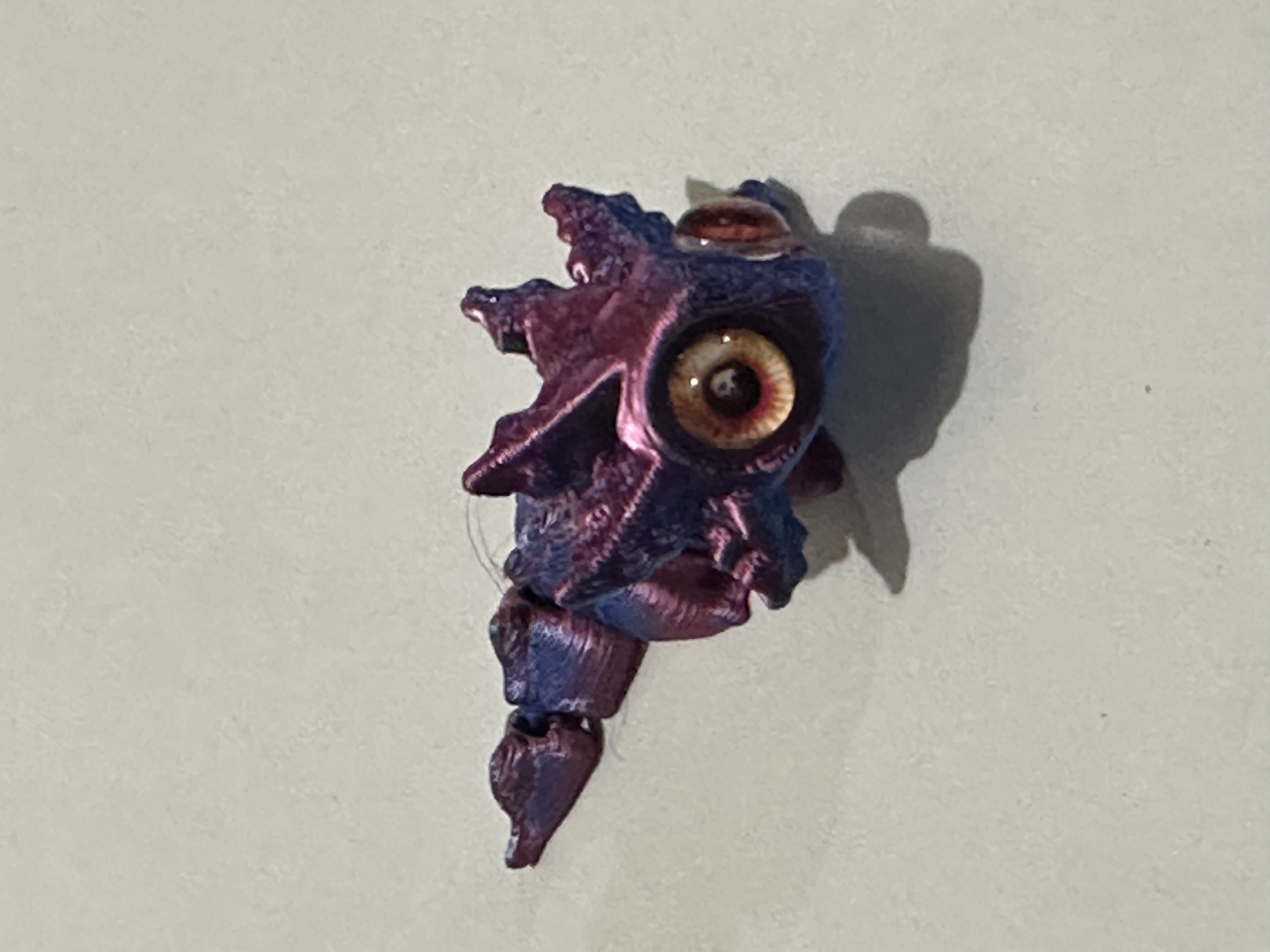 3D Printed Lizard (purple)