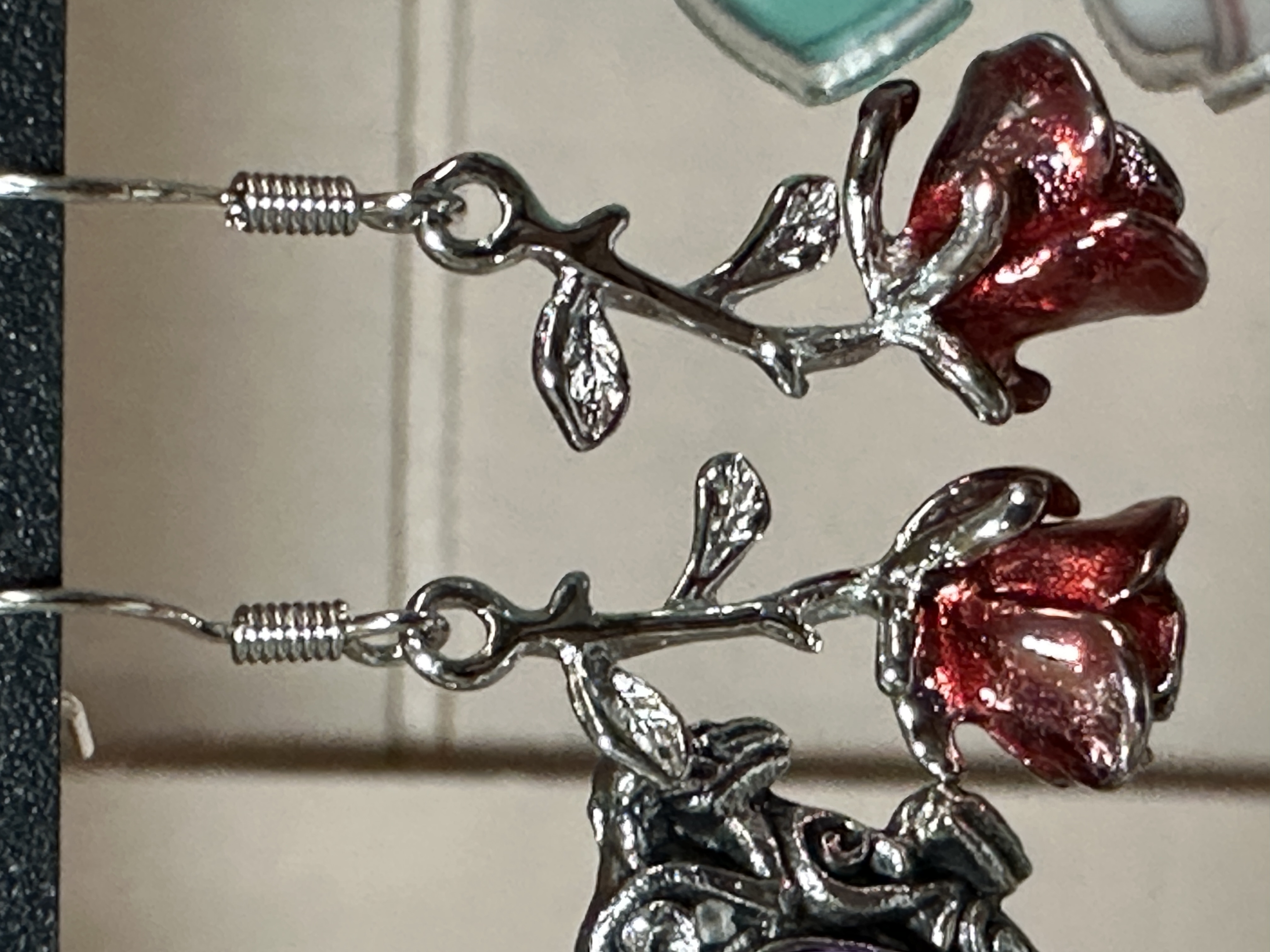 Rose Blossom Earrings