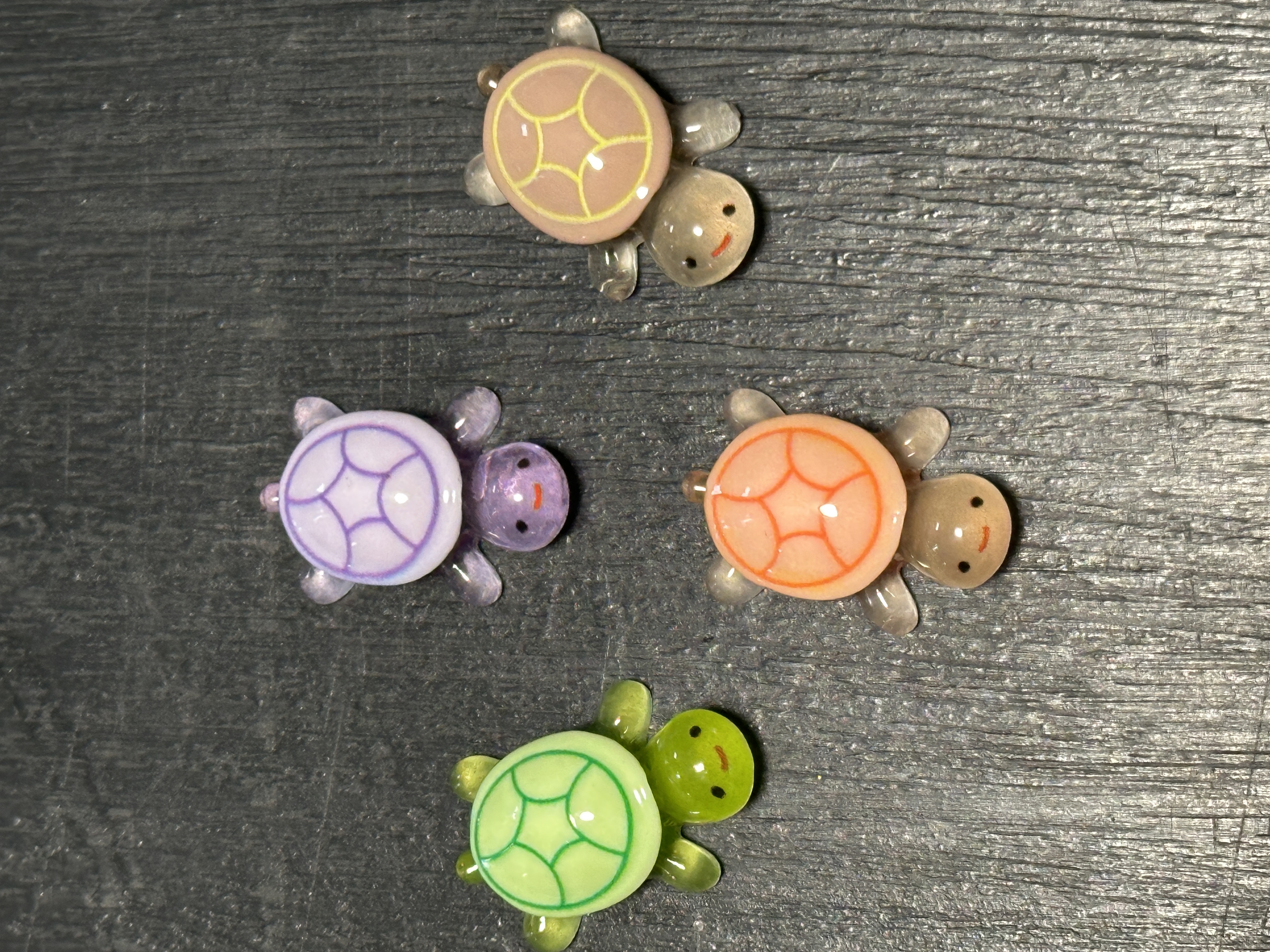 Mini Resin Turtle Figurines