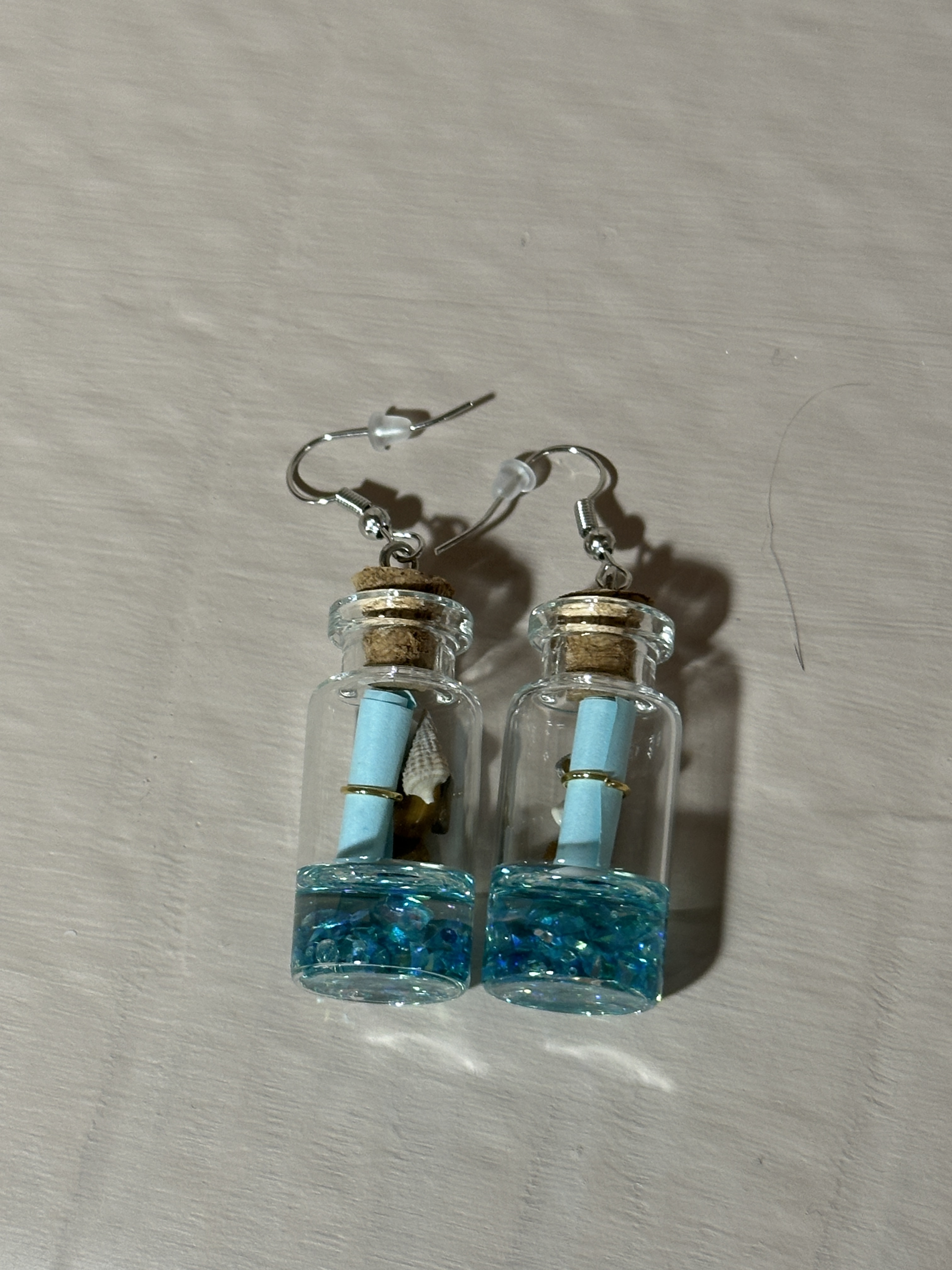 Message in a Bottle Earrings