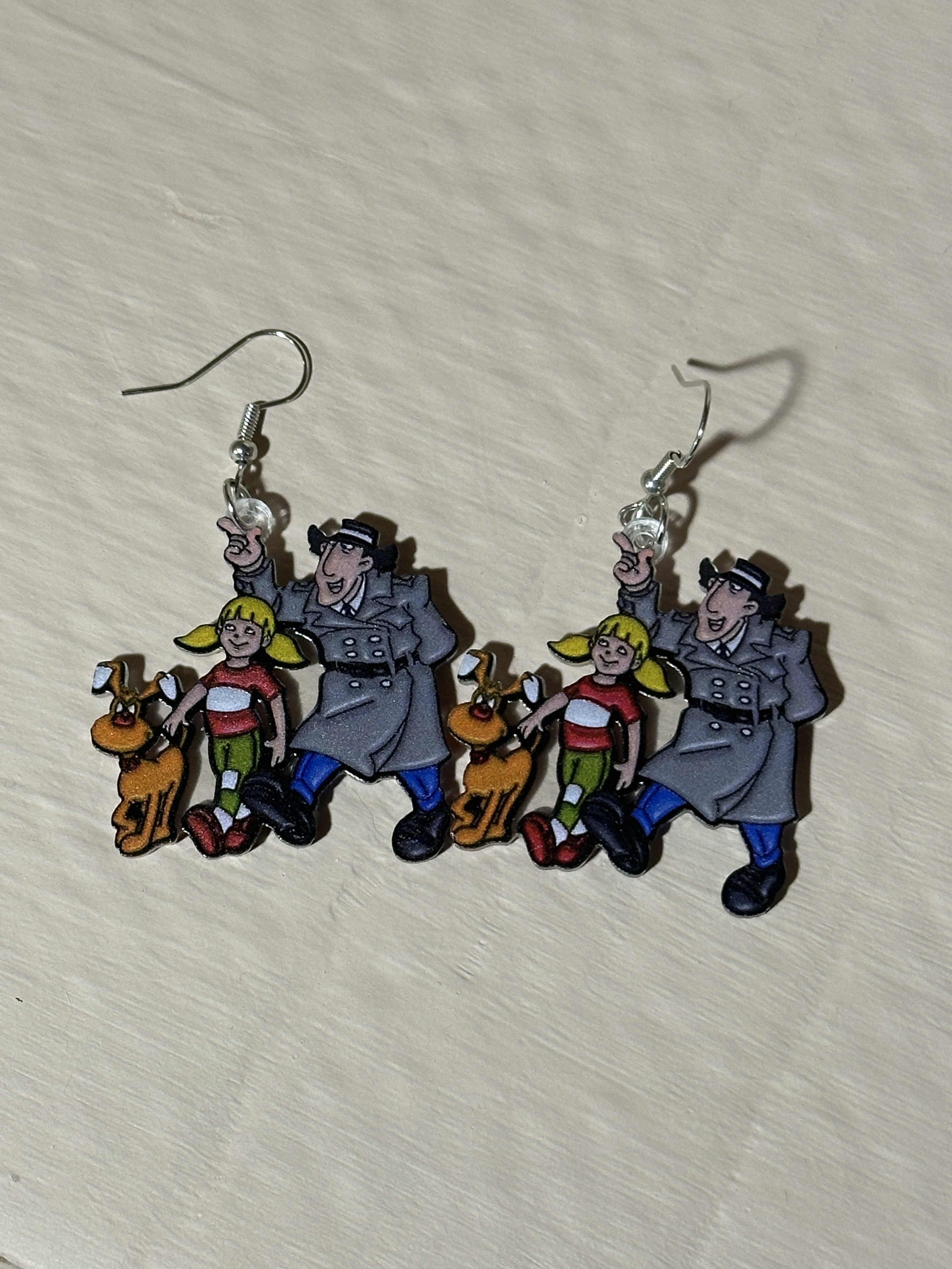 Inspector Gadget Earrings