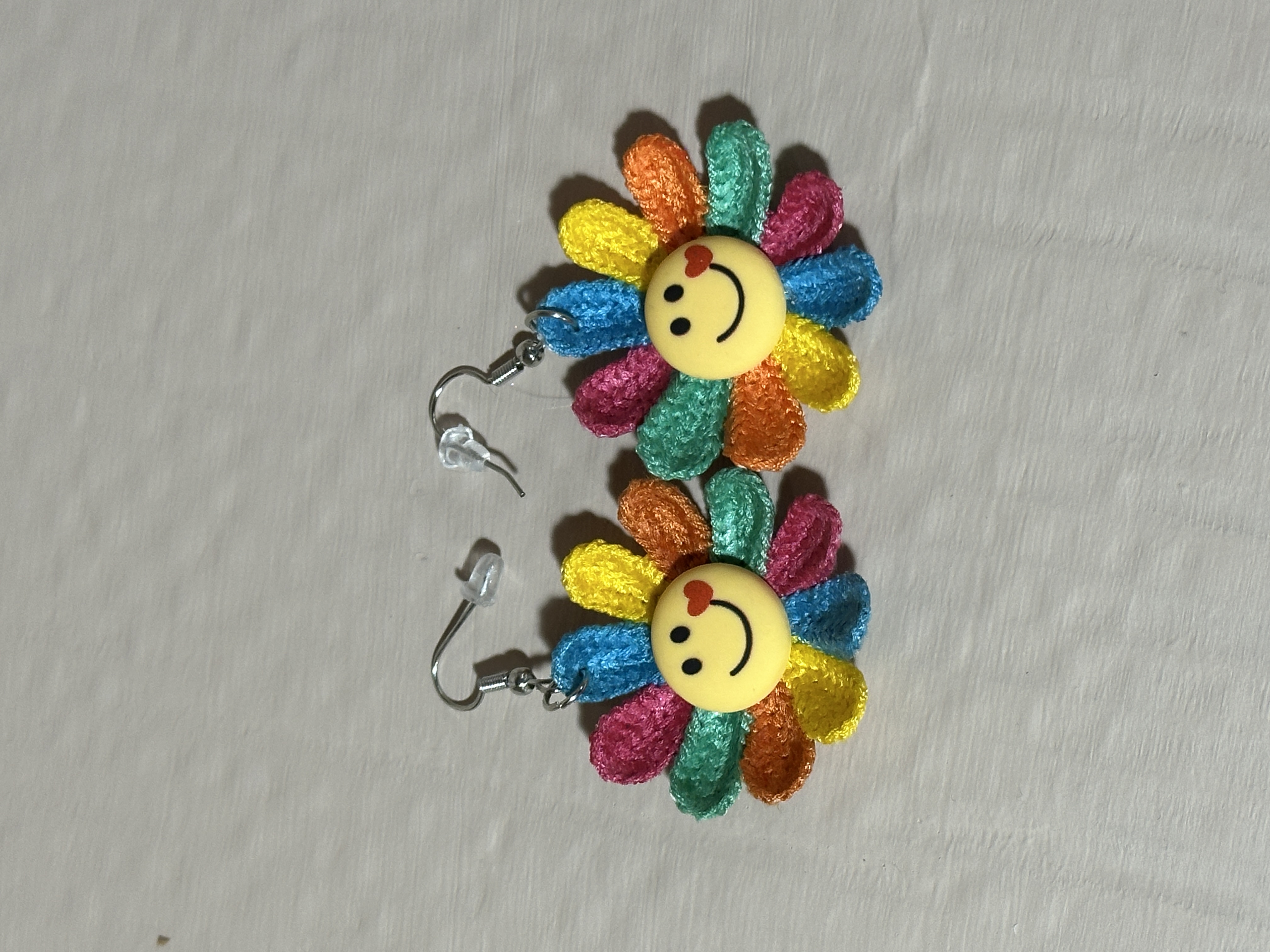 Smiley Flower Earrings