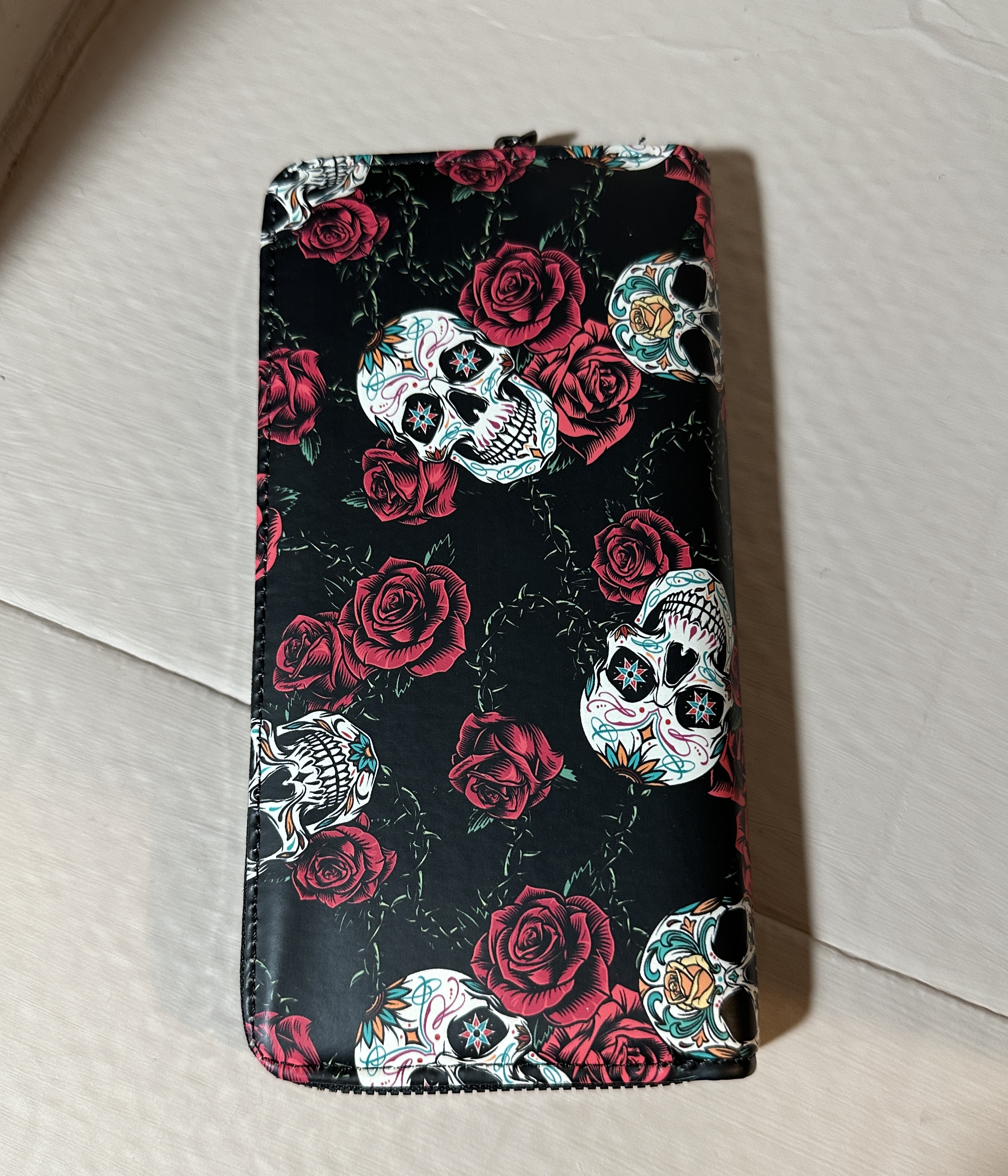 Skull & Roses Wallet