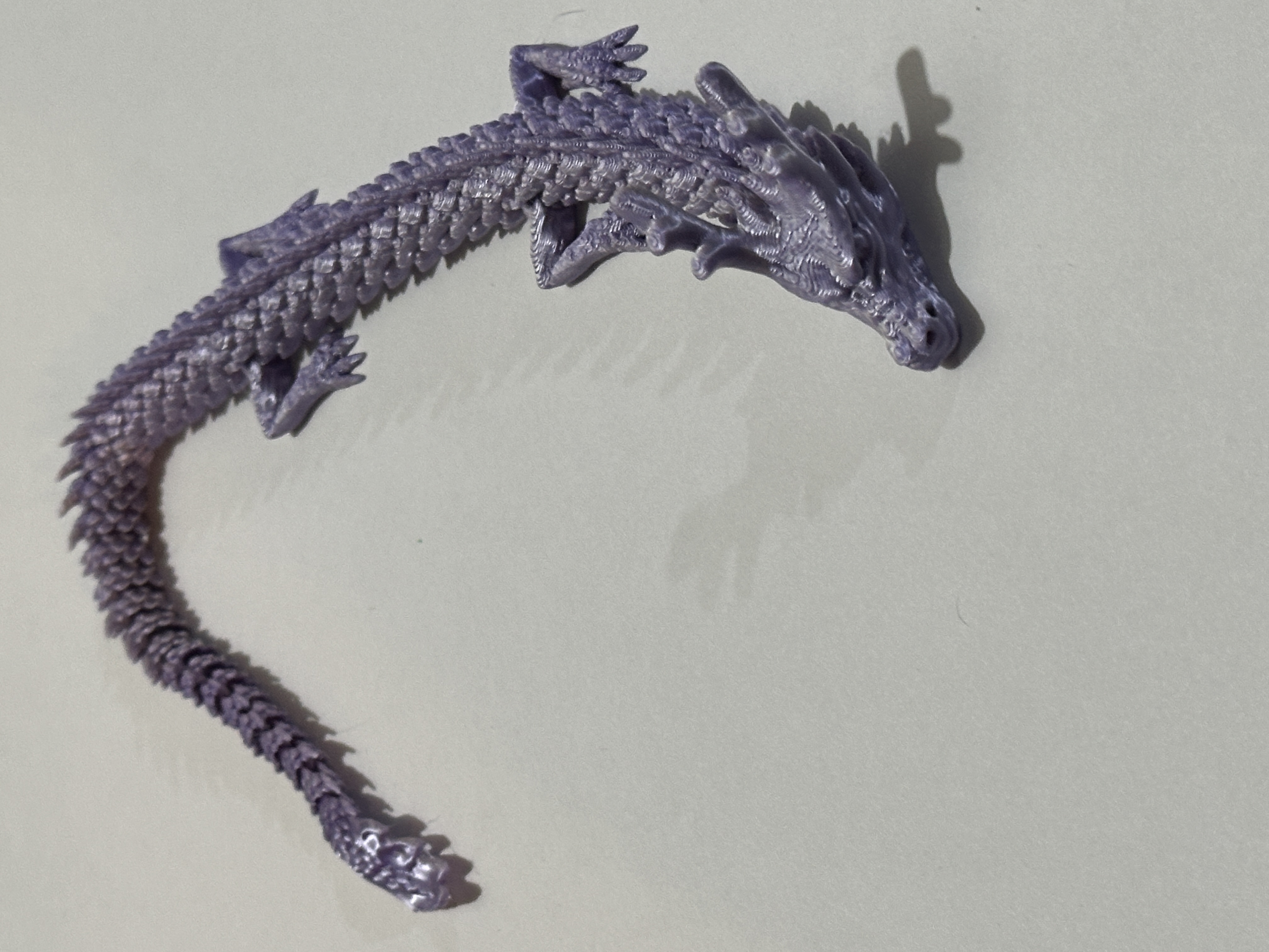 3D Printed Articulated Dragon