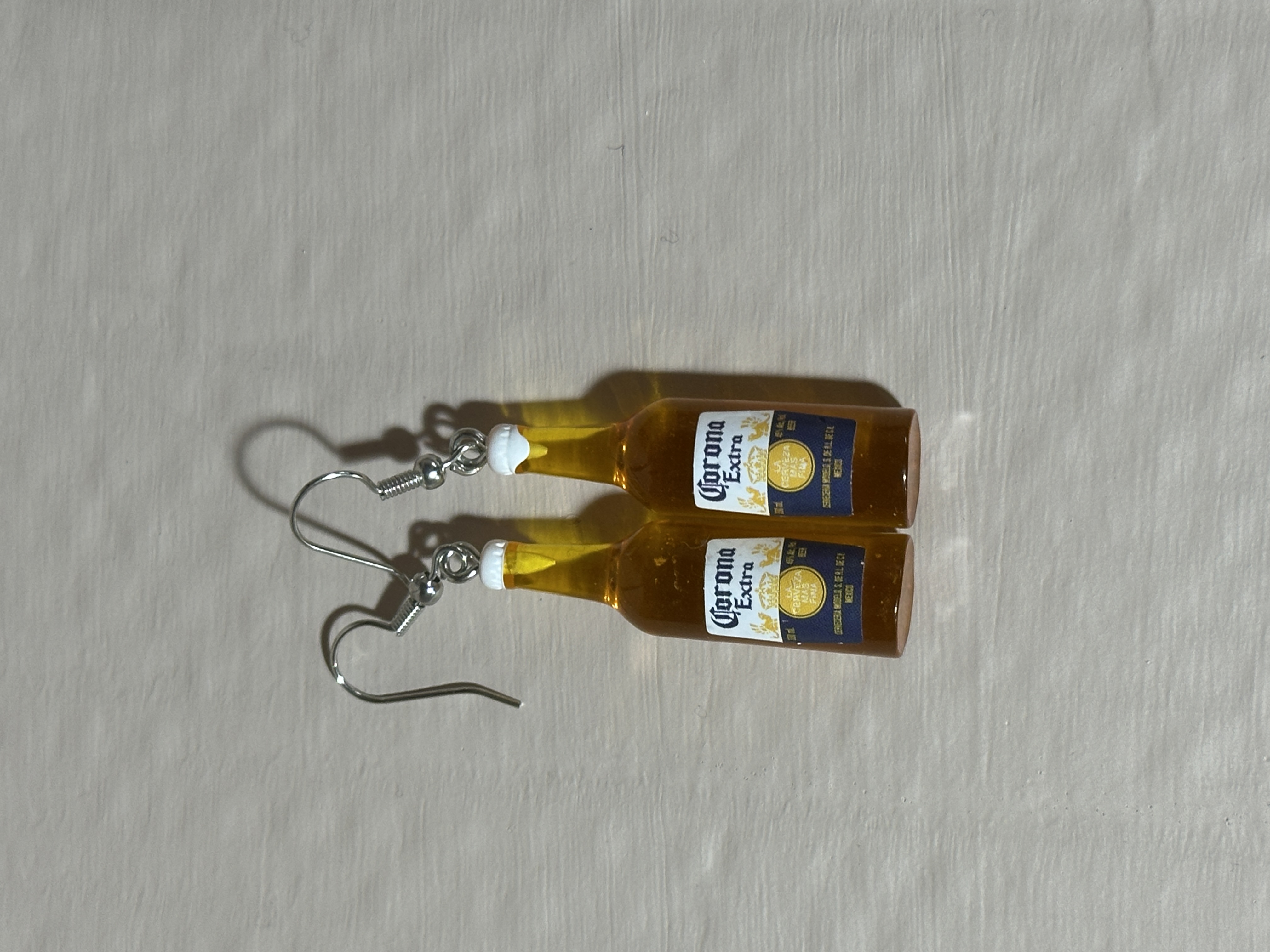 Corona Beer Bottle Earrings