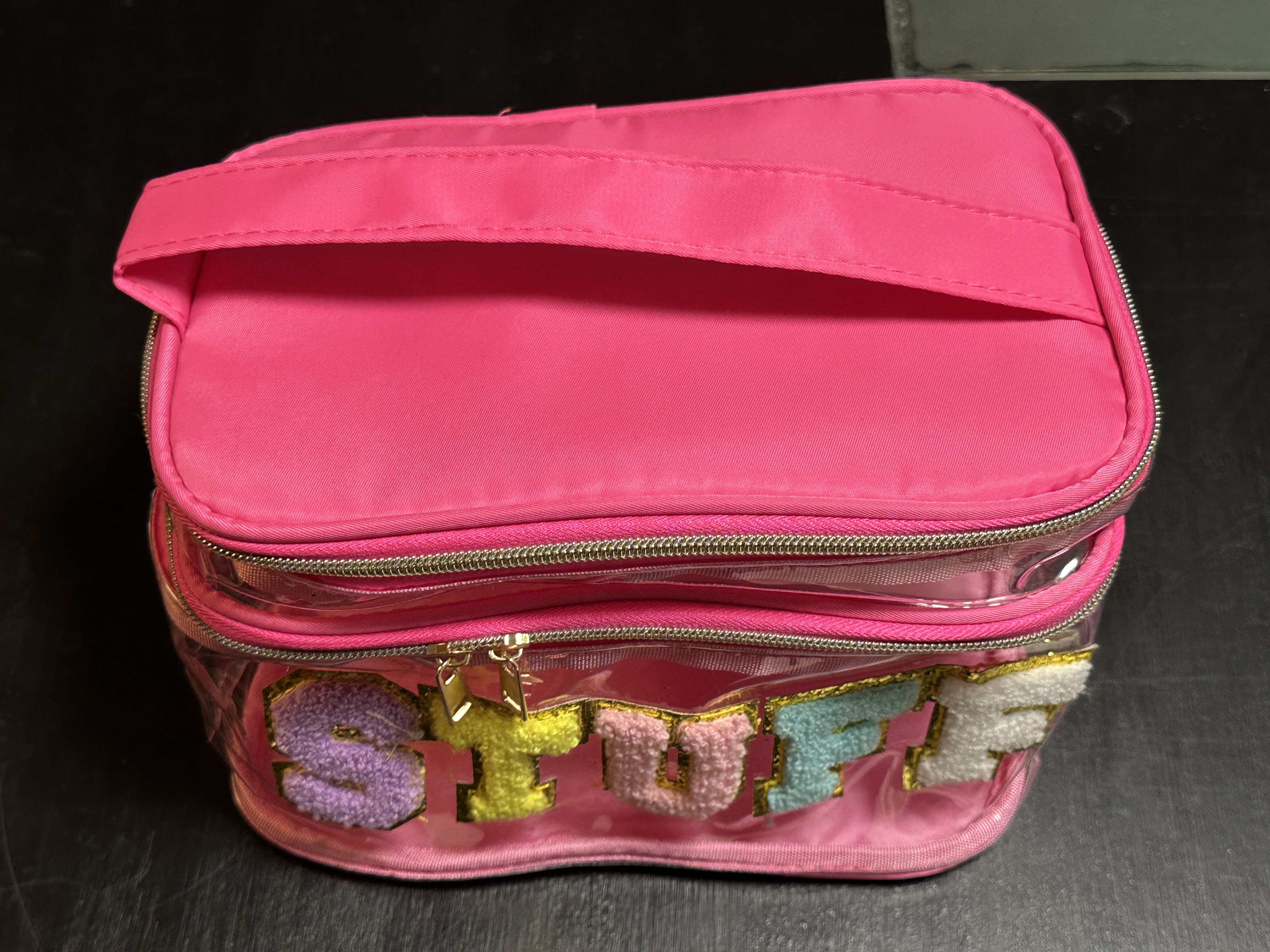 STUFF Pink Organizer Bag