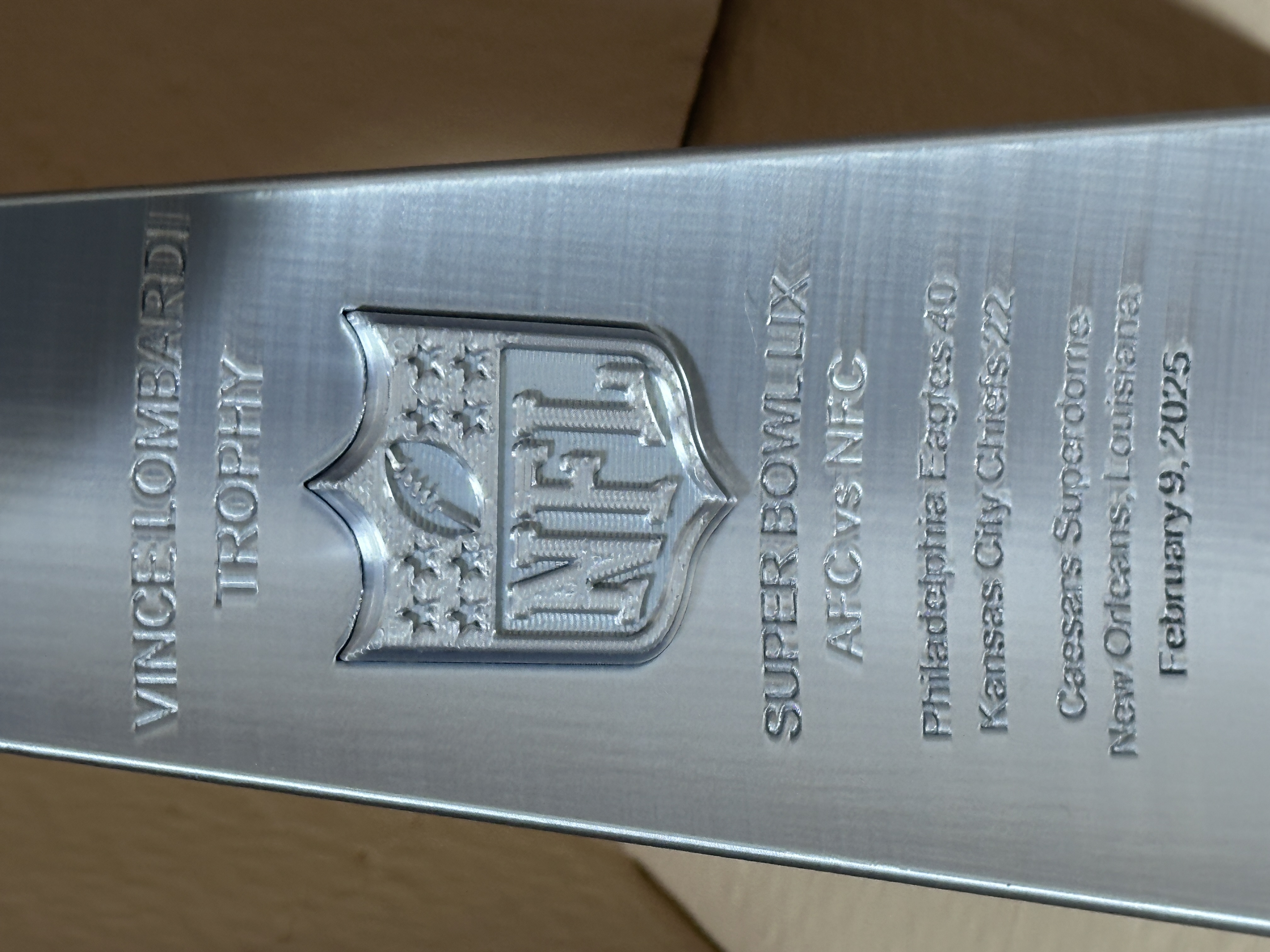 Replica Suer Bowl Trophy Philadelphia Eagles