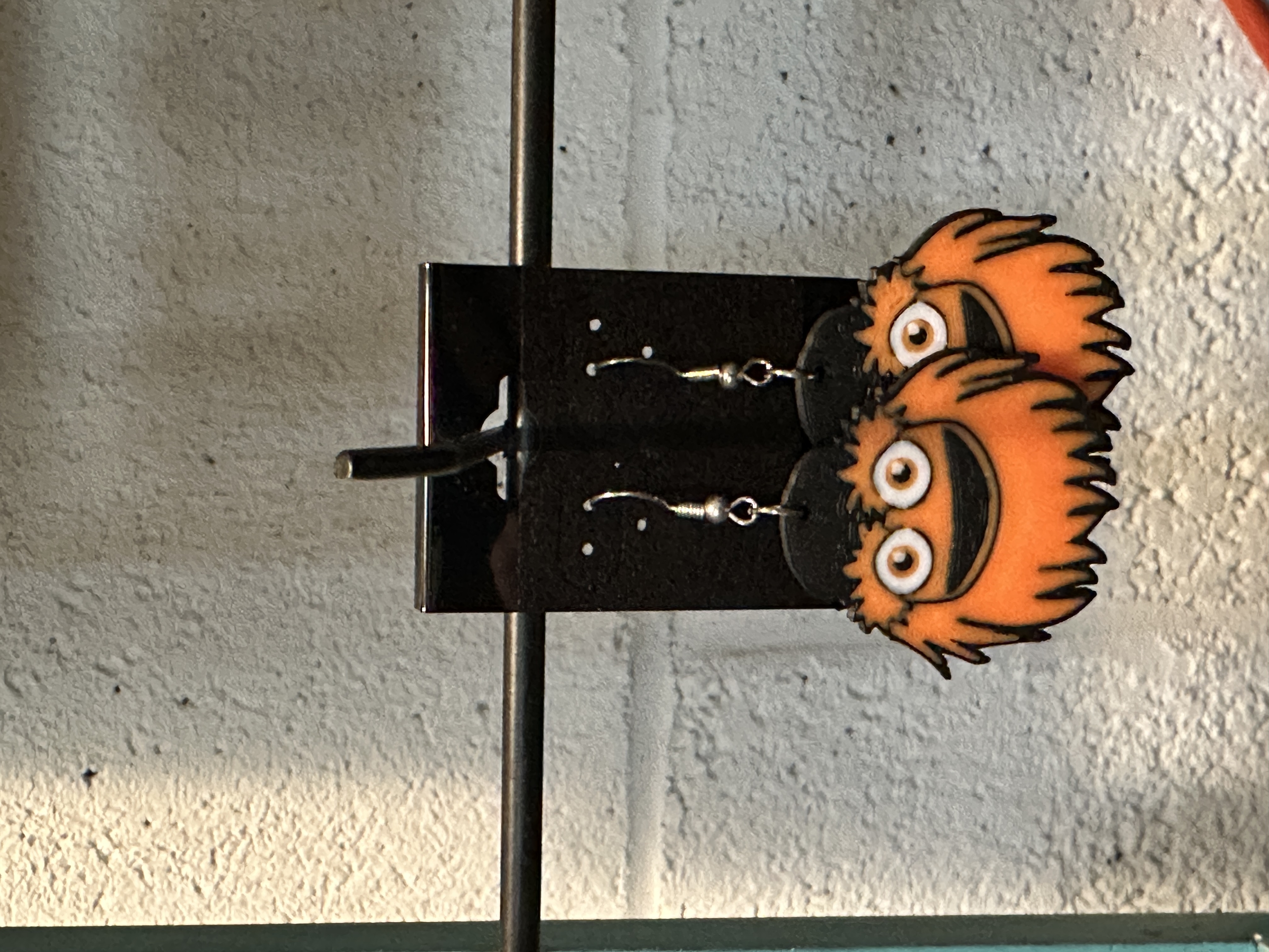 Gritty earrings