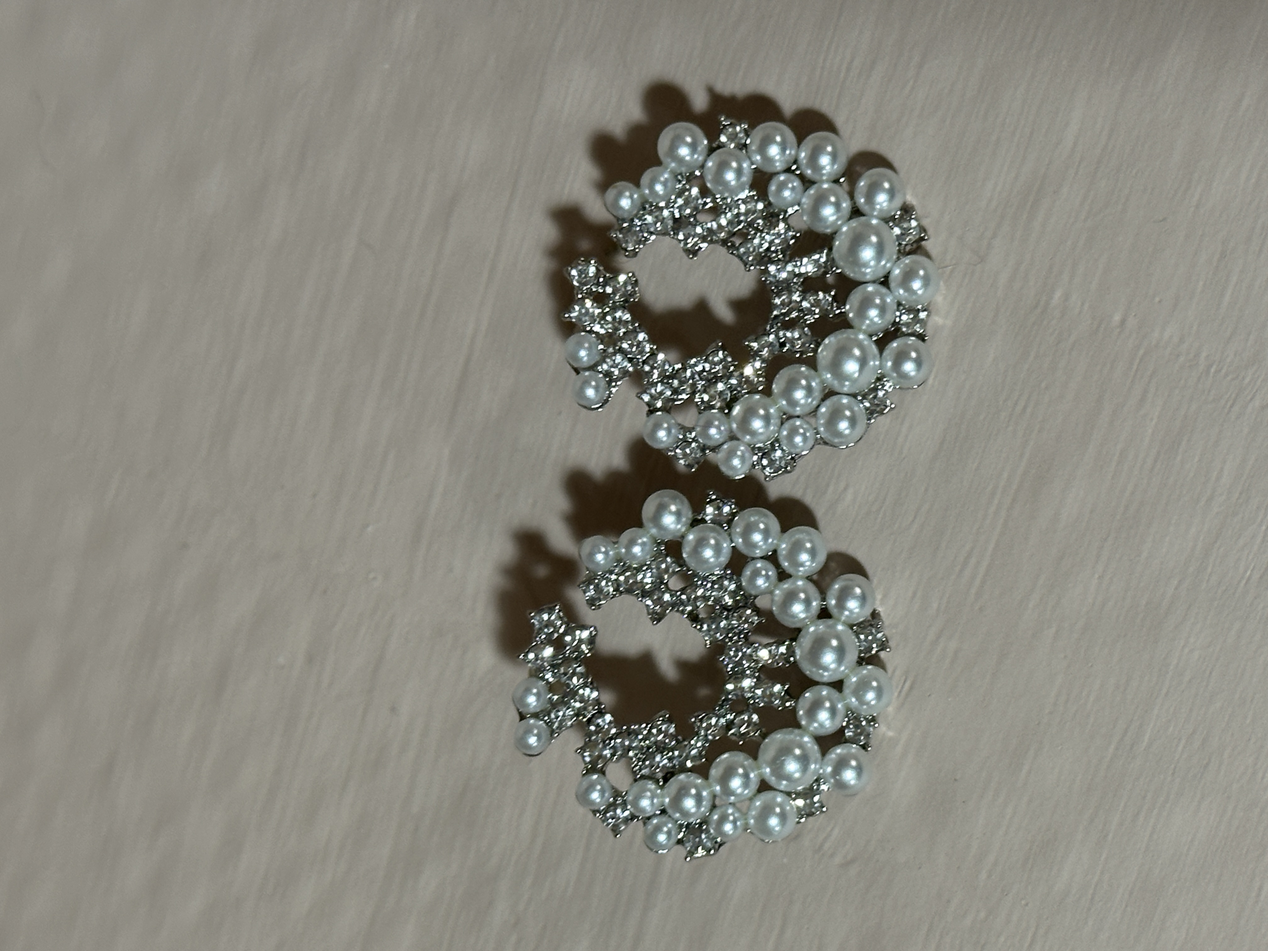 Pearl & Crystal Earrings